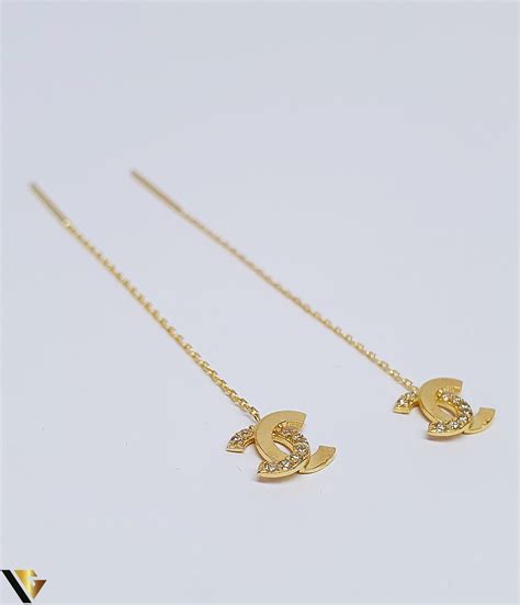 cercei chanel aur 14k